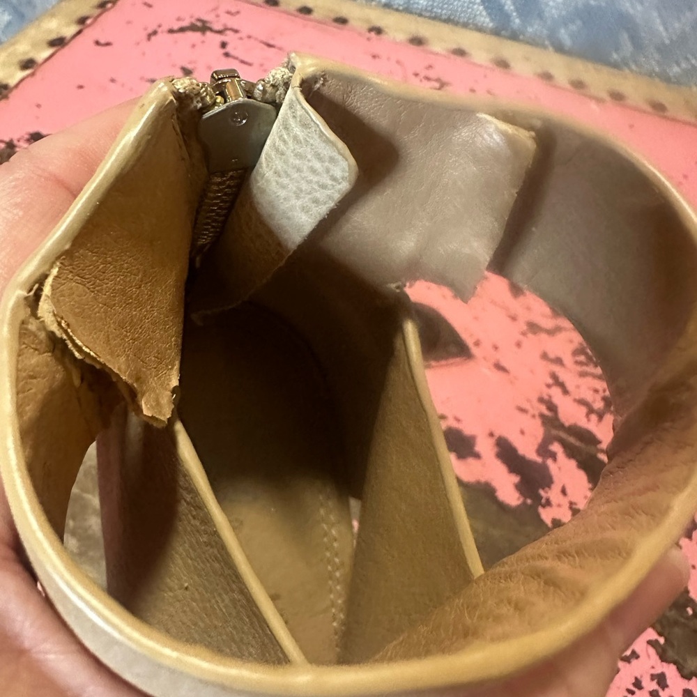 SPLENDID Tan leather “Jessa” heeled sandal sz 7.5 - Picture 12 of 12
